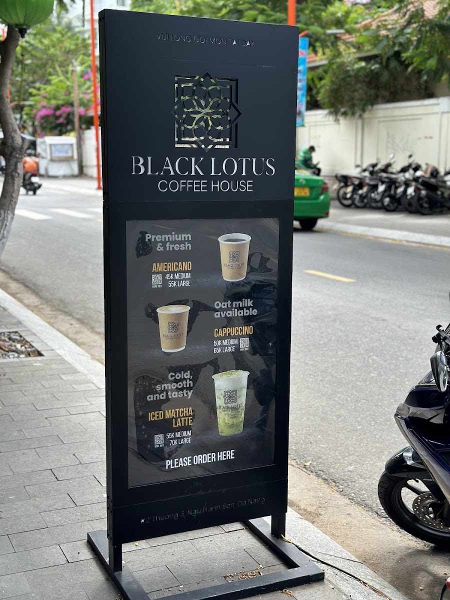 Menu Black Lotus Coffee House : Kiosk-5