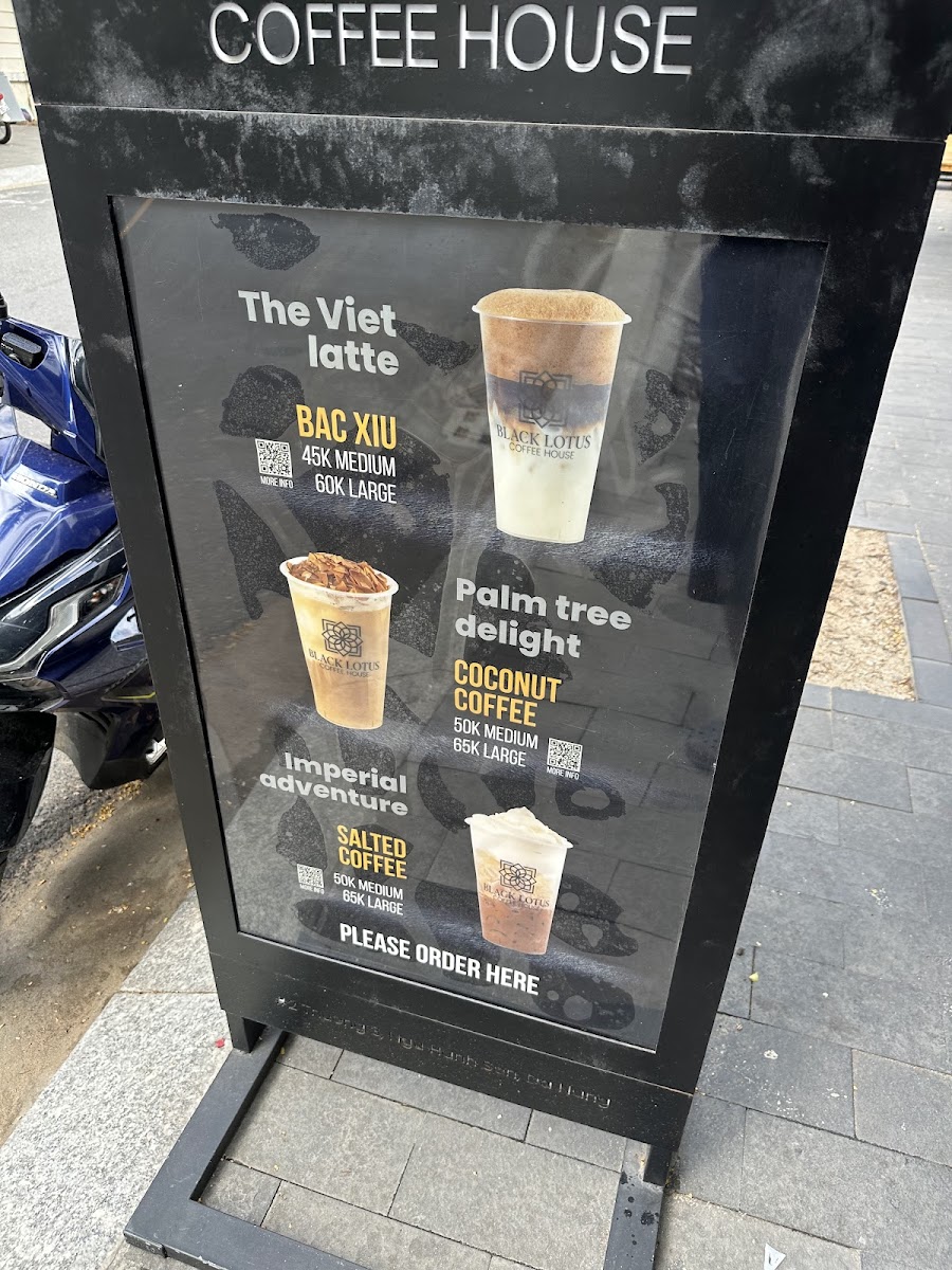 Menu Black Lotus Coffee House : Kiosk-7