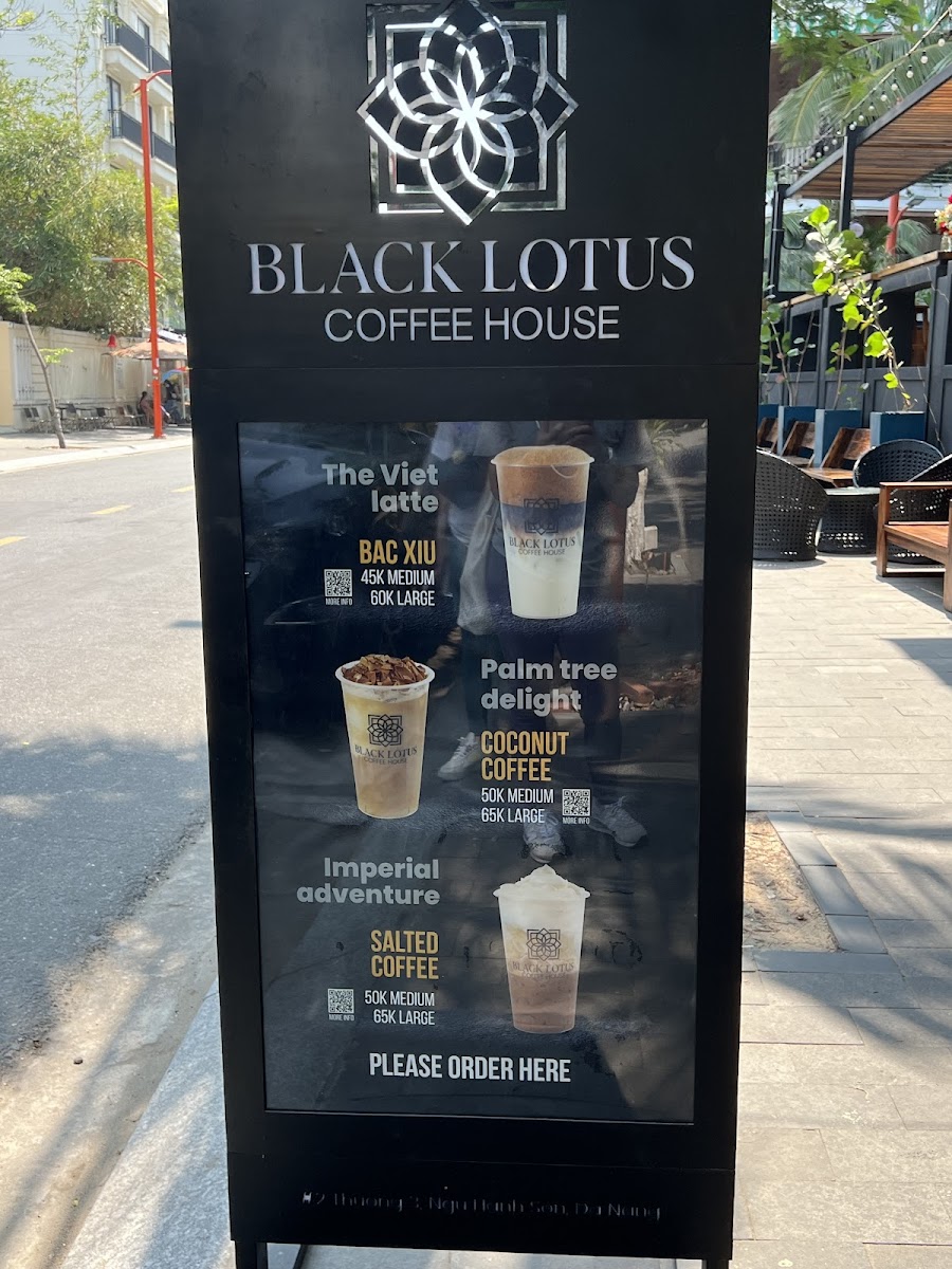 Menu Black Lotus Coffee House : Kiosk-8